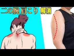 【肩こり解消】二の腕激やせストレッチ【デスクワーカー必見】