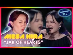 Mesa Hira "Jar Of Hearts" | Indonesian Idol 2025 | Mireia Estefano Reaction Video