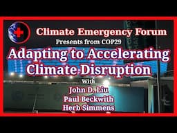 Adapting to Accelerating Climate Disruption