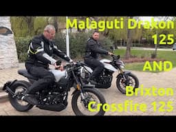 Brixton Cromwell 125 & Malaguti Drakon 125 REVIEW - Onroad.bike