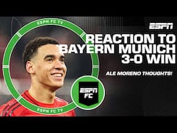 'Bayern Munich TOOK ADVANTAGE' 🗣️ Ale Moreno on 3-0 win vs. Werder Bremen 🔥 | ESPN FC