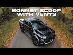 Ford Ranger & Raptor 2023+ Bonnet Scoop with Vents