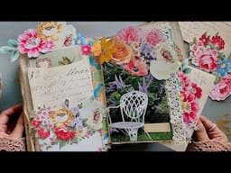 Use Magazines & Paper To Create Petal Pockets In Your Junk Journals! | Junk Journal July