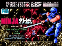 1991 [60fps] NES Ninja Gaiden III: Restored PLUS (Hack) ALL