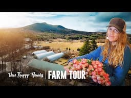 FULL TOUR of Von Trapp Flowers in Waitsfield, Vermont.