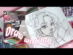 Draw with Me | Overcoming Perfectionism 🌸