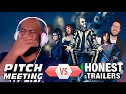 Beetlejuice Beetlejuice - Pitch Meeting Vs. Honest Trailer Reaction