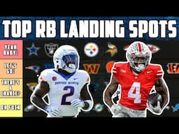 Top 2025 Rookie Running Back LANDING SPOTS | ALL 32 Teams Tiered!