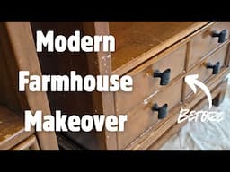 Modern Makeover | Worn to WOW Furniture Flip