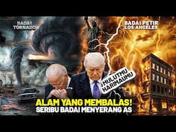 Amerika Jatuh Miskin,! Badai Petir dan Kebakaran Dilanda Secara Terus Menerus Ini Karma.!