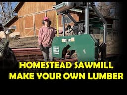 Make $140/hour on a Homestead Sawmill