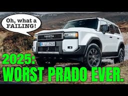 2025 Toyota LandCruiser Prado 250 is terrible! | Auto Expert John Cadogan