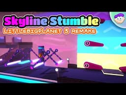 I remade Skyline Stumble (Fall Guys) in LittleBigPlanet 3