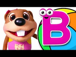 Alphabet Phonics Song + More | Kids Learn ABCs Colors Shapes & Rhymes by Busy Beavers