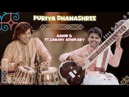 Raga Puriya Dhanashree - Aahir Ray & Pt. Sanjay Adhikary (Tabla Maestro) | Riyaaz-Taleem session