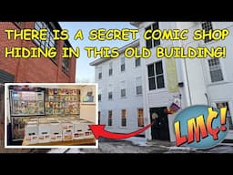 I Found a Comic Shop Hidden in an Old Mill Building!