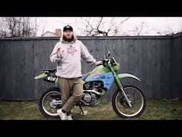 KAWASAKI KLR 600 мой второй мотоцикл