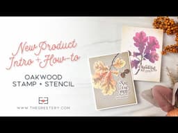 New Product Intro & How-to: Oakwood Stamp + Stencil