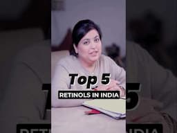 Best Retinol for Beginners | Top 5 Retinols in India | Best Retinol Creams #skincare #shorts