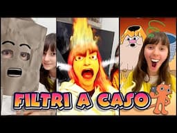 🔥 Filtri a caso su Tiktok🔥 Silvia e Alyssa pazze 😆 Febbraio 2025 😂