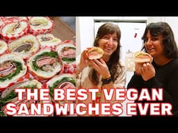 The BEST Vegan Deli Sandwiches EVER | Nonno's taste test