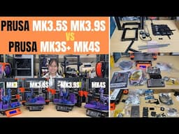 Prusa MK3.5S  MK3.9S upgrade kits: Compare everything from MK3S+ to MK4S