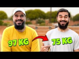 My weight loss journey from 97 KG to 75 KG