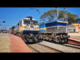 15 in 1 : SPEEDING SUPERFAST DIESEL & ELECTRICS | Rescue, Offlink and Overtakes | Indian Railways