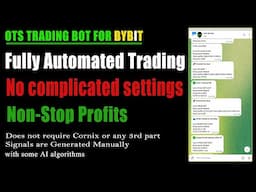 OTS Trading Bot, Telegram Bot - Easy to use and Huge profit