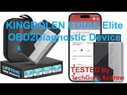 KINGBOLEN EDIAG Elite OBD2 Bluetooth Diagnostic Device