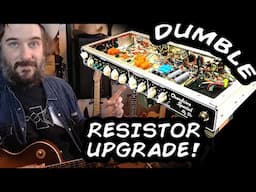 Dumble 102 Draloric Resistor Makeover! Upgrading my Dumble Overdrive Special 102 Style Guitar Amp