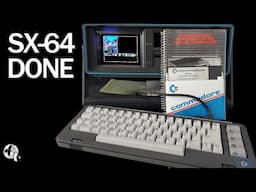 Beautiful Commodore SX-64 Restored to Life