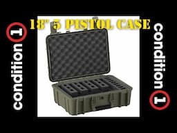 CONDITION 1 18" 5 PISTOL CASE