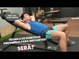 EXERCÍCIO ABDOMINAL PARA IDOSO,  ISSO TÁ CERTO?