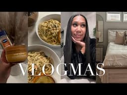 VLOGMAS | RESET WITH ME, VIRAL SMORES, BACK ON TRACK, SALMON PASTA RECIPE, COUNTDOWN BEGINS + MORE