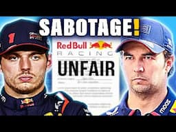 Red Bull furious after Max Verstappen drops Sabotage Bombshell!