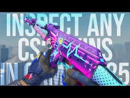 INSPECT ANY CS2 SKINS IN-GAME FOR FREE 2025!!