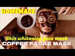 DIY- coffee facemask for instant skin whitening| Glowing skin hacks