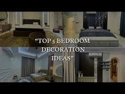 5 Modern Bedroom Designs 2025| Luxury Master Bedroom Ideas for Stylish Homes