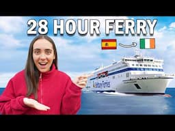 We DIDN'T EXPECT this! Sailing with Brittany Ferries in winter (Bilbao to Rosslare)