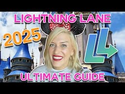 The Most CONFUSING Part Of Disney World: Lightning Lanes 2025 | Full Guide Multi & SinglePass