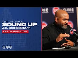 Post-Game Press Conference: J.B. Bickerstaff | Pistons vs Wizards | 03.11.25