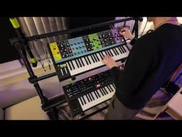 Making A Beat With Analog Synthesizers