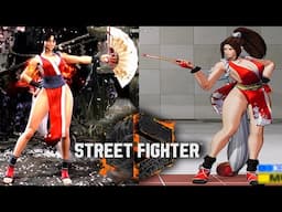 MAI Gameplay Comparison  (SF6 - KOF - Fatal Fury)