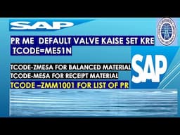 PR ME DEFAULT VALUE KAISE SET KRE | HOW TO SET DEFAULT VALUE IN PR