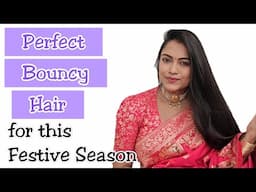 Watch My Tricks To Bouncy Shiny Hair This Festive