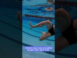 Sidestroke Mistakes: Not extending your toes?