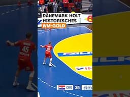 Was für eine unglaubliche Leistung der Dänen! 😮🥇 | sportstudio | #shorts