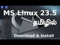 MX Linux 23.5 Download & Install in Tamil