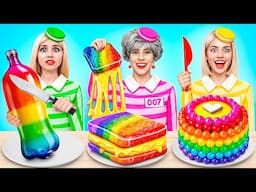 Me vs Grandma Cooking Challenge in Prison! Cake Decorating with Funny Prisoners by RATATA BOOM